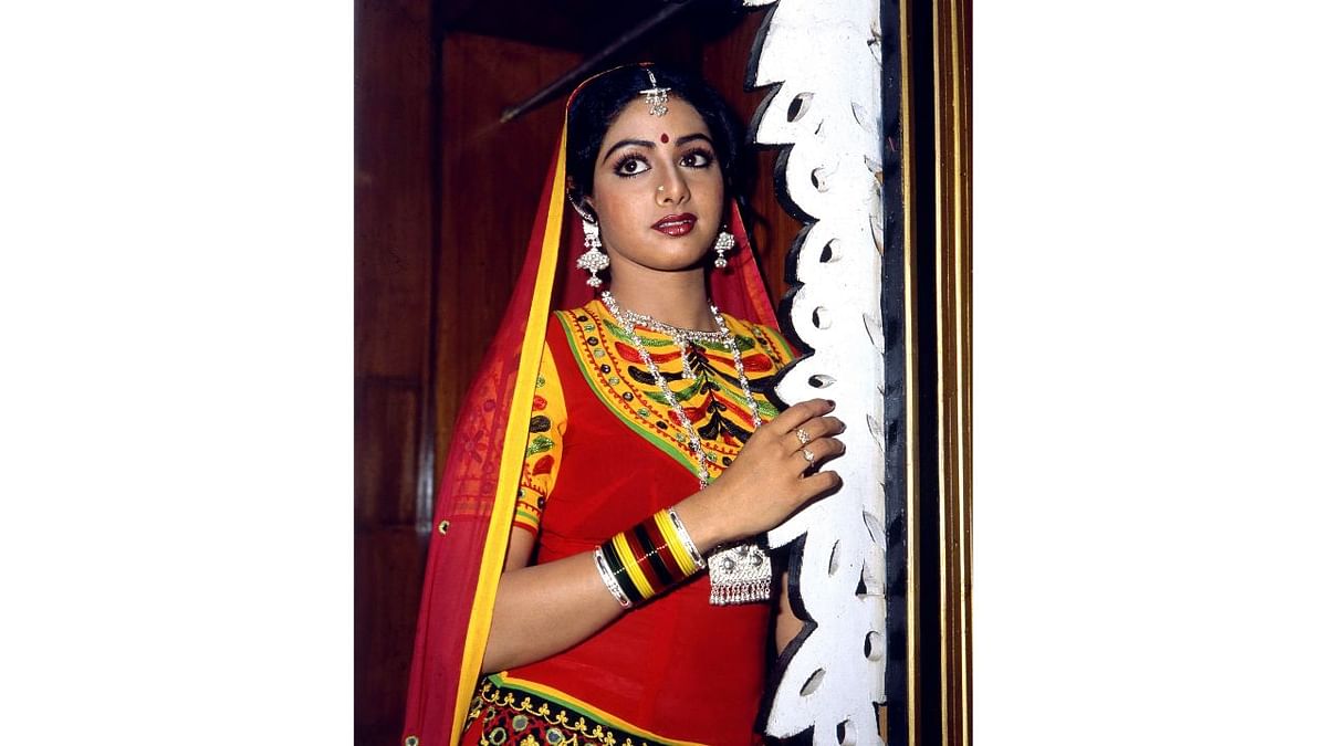 Sridevi ruled the hearts of millions of Indian fans with her powerful performances. Credit: DH Photo