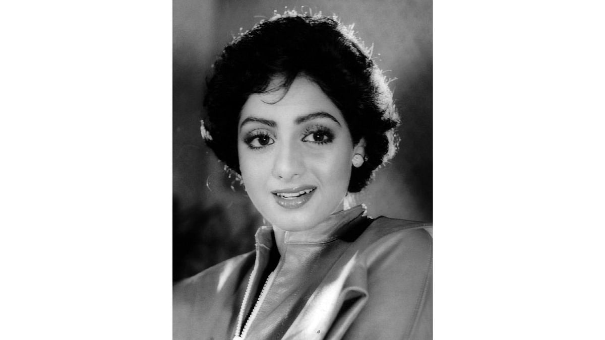 Apart from Tamil, Sridevi ruled the Telugu and Hindi film industries concurrently, a feat which has not been achieved by any actor in Indian cinema. Credit: DH Photo