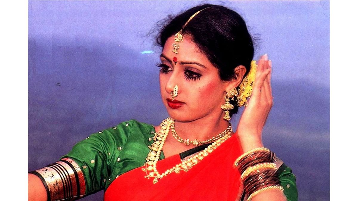 Sridevi has an exceptional filmography of 300 films in five languages over 5 decades. Credit: DH Photo