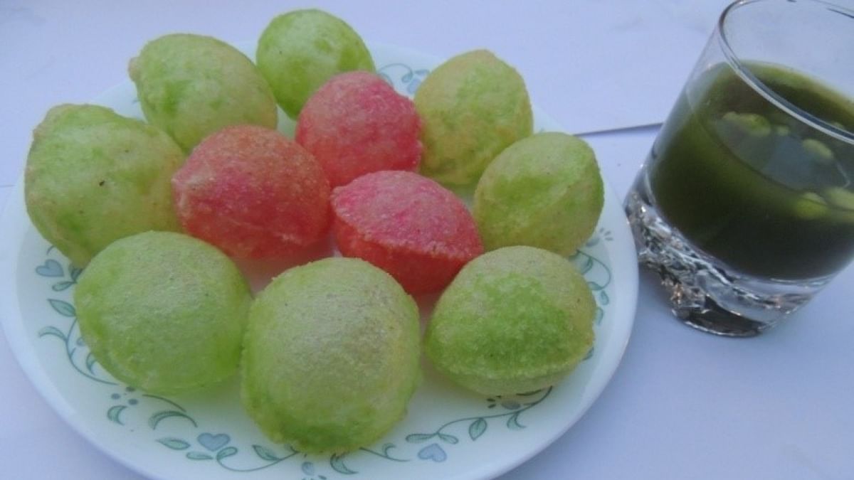 Coloured Puchkas: One can satiate their golgappa cravings with these coloured puchkas. Credit: Special Arrangement