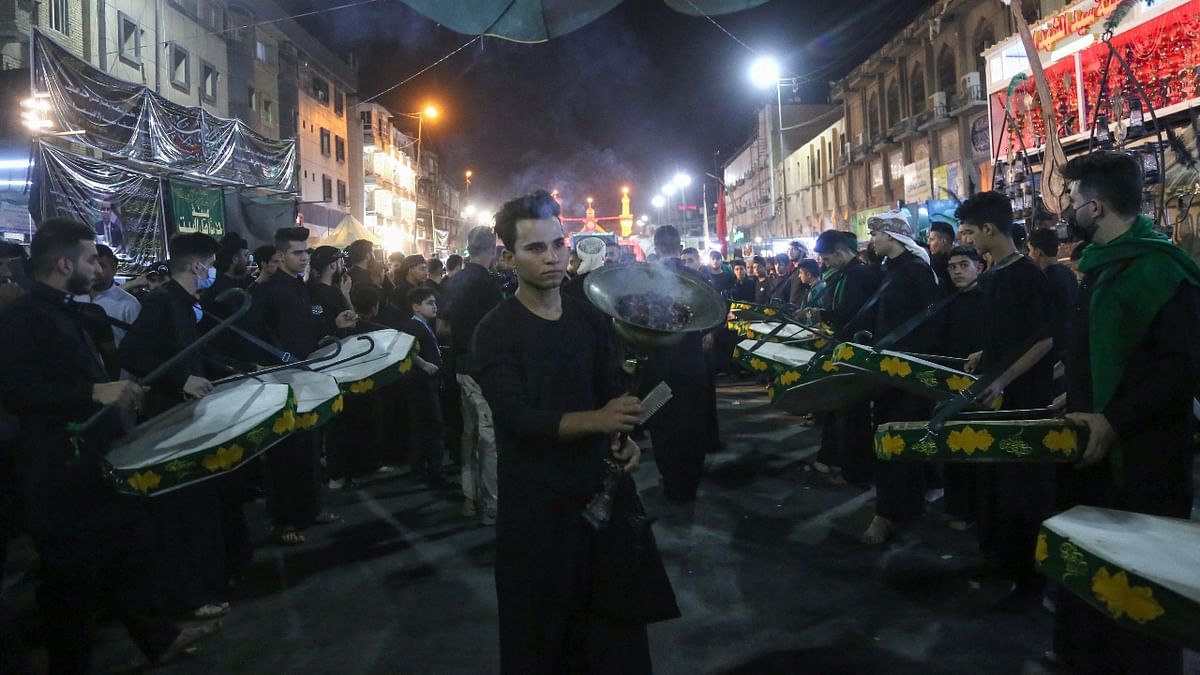 Muharram is a month of mourning in remembrance of the martyrdom of Imam Hussein, the grandson of Prophet Mohammed. Credit: AFP Photo