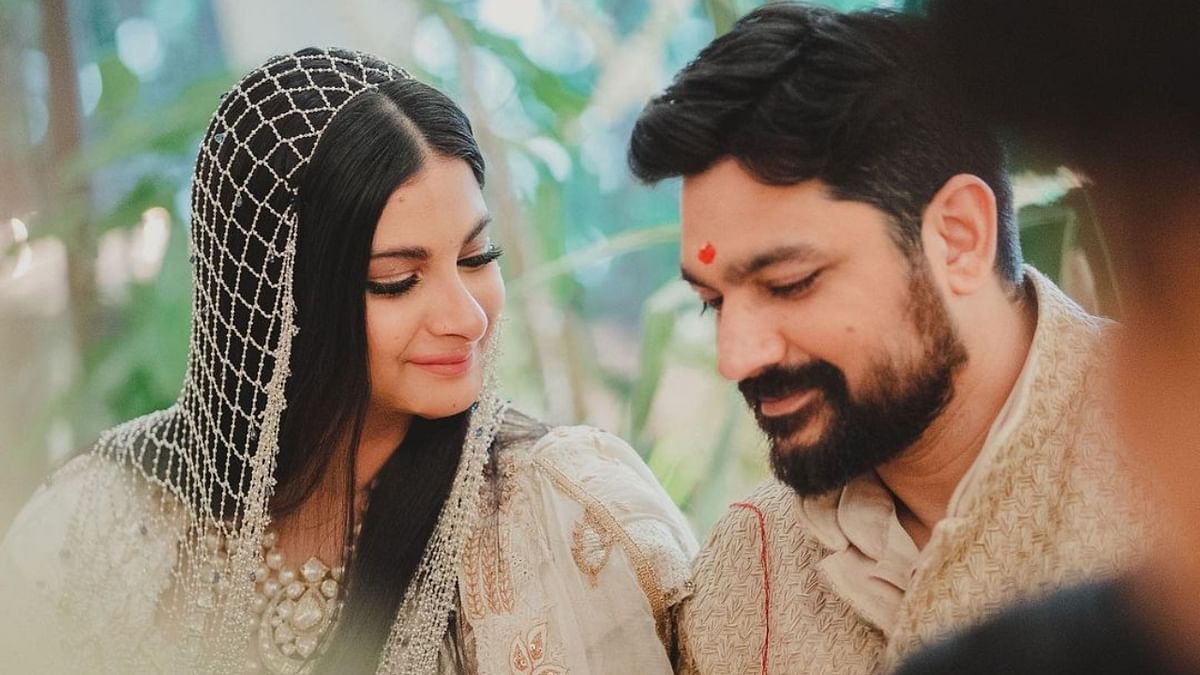 The couple took to social media and shared some adorable pictures from their big day. Credit: Instagram/rheakapoor