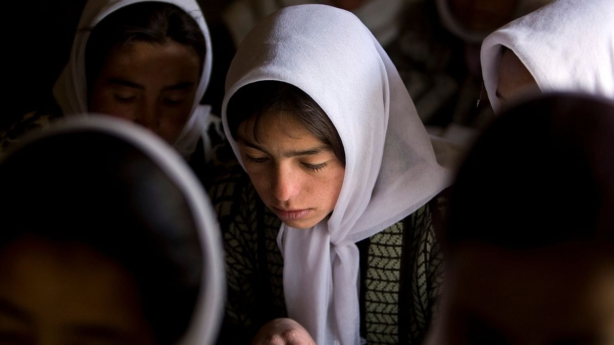 Education for girl child above 10 years was barred. Credit: Reuters Photo