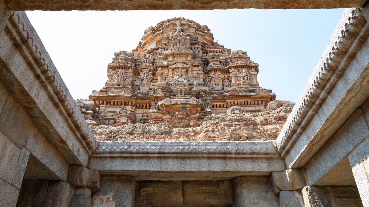 Hampi in Karnataka - The intricate carvings on the ancient monuments narrates the history and culture. Credit: Unsplash/Siddhesh Mangela