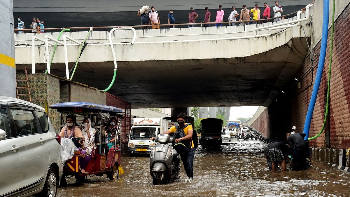 This is the highest one-day rain for the month of the August in at least 13 years, the officials said. Credit: PTI Photo