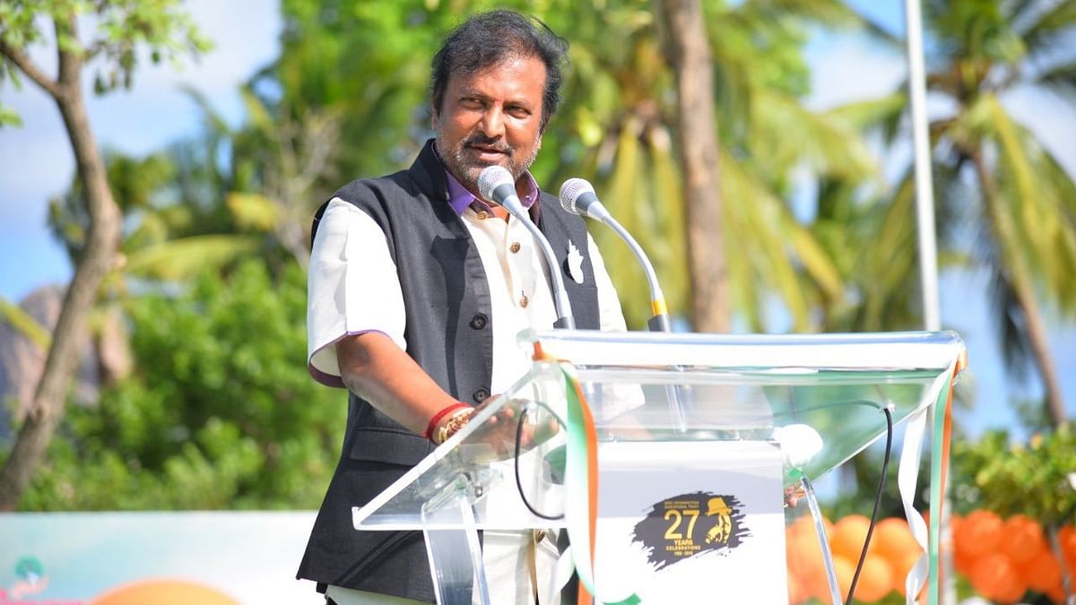 Mohan Babu – Mohan Babu shared a cordial relation with NT Rama Rao and was one of the ardent supporters of Telugu Desam Party (TDP). He actively joined politics in 1982 and also served as Rajya Sabha as a member of parliament representing Andhra Pradesh. Credit: DH Photo