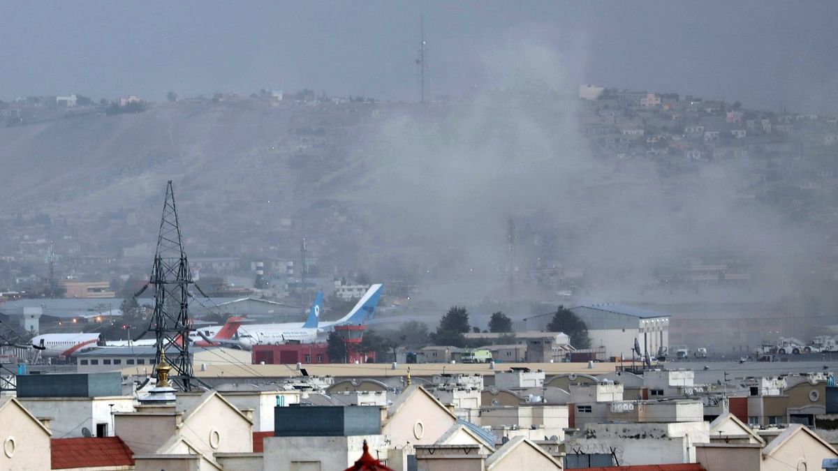 Twin blasts outside Kabul's Hamid Karzai International Airport on Thursday evening left 85 dead and several more injured | Credit: AP/PTI Photo