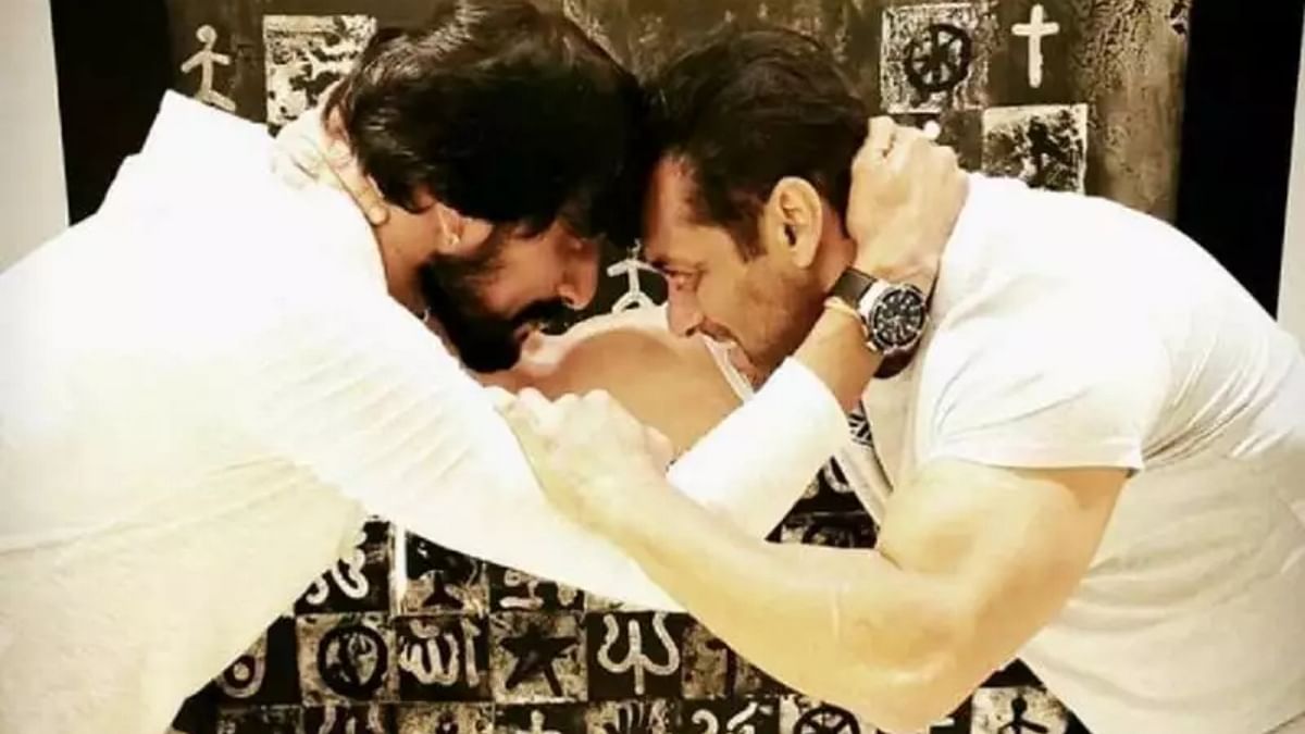 Dabangg 3 - Kiccha Sudeep played the villain in the third instalment of the Dabangg series. The film revolved around the hero's rivalry with an old foe named Bali. Credit: Instagram/beingsalmankhan