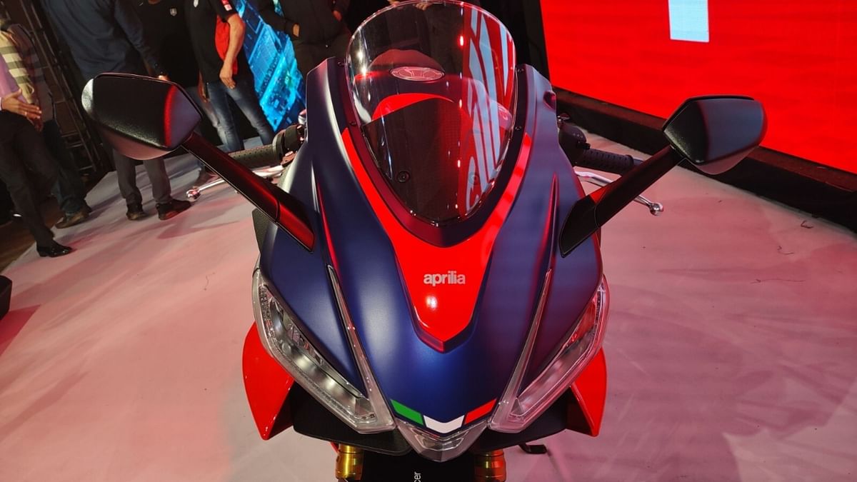 Pictures of Piaggio's newly launched superbike - Aprilia RS 660
