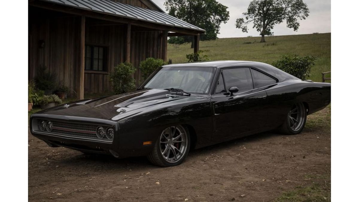 The 1970 Dodge Charger Tantrum that earlier appeared in Fast and Furious 7 has made a comeback in the 9th installment of the series. Credit: Universal Pictures