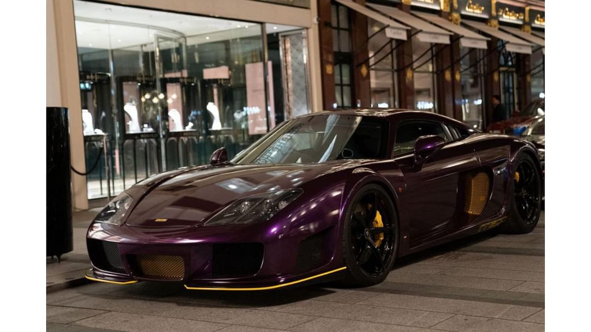 Queen shows some insane skills in the royal-purple 2018 Noble M600. Credit: Universal Pictures