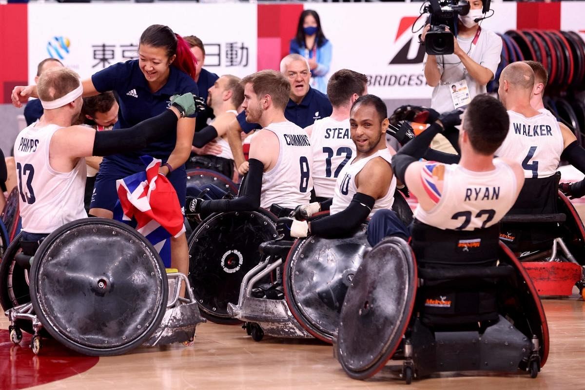 A shock gold medal for Britain's wheelchair rugby players was the first time a European team has triumphed at the Paralympics in the high-impact sport once known as