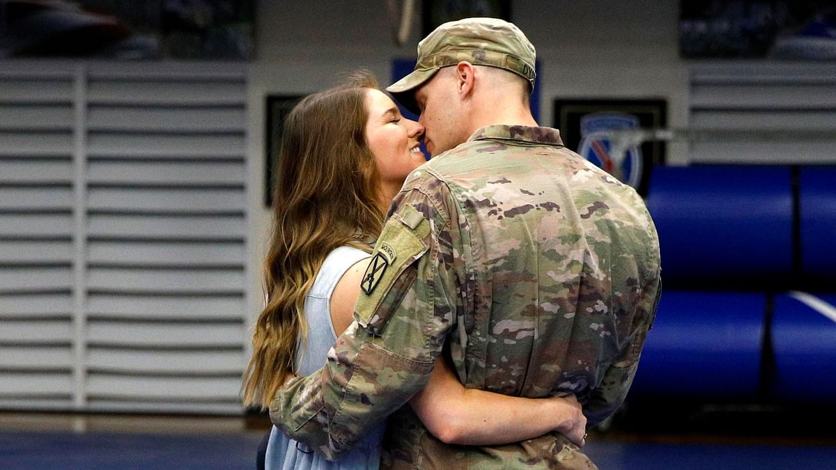 US Army soldiers completes Afghanistan mission, return home; See Pics. Credit: Reuters Photo