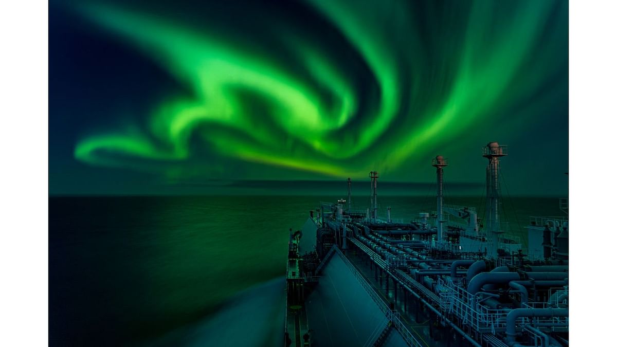 Aurorae Winner: Polar Lights Dance. Credit: Royal Observatory Greenwich’s Astronomy Photographer of the Year 13 (2021) competition/exhibition - Dmitrii Rybalka (Russia)