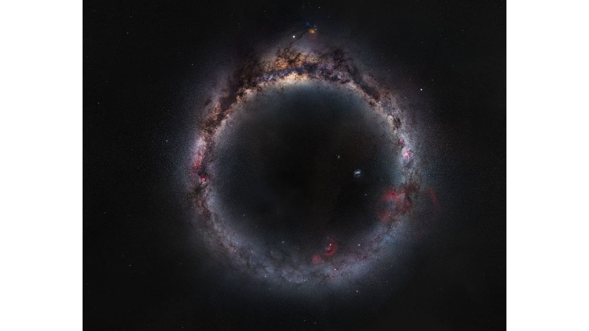 Galaxies Winner: The Milky Ring. Credit: Royal Observatory Greenwich’s Astronomy Photographer of the Year 13 (2021) competition/exhibition - Zhong Wu (China)