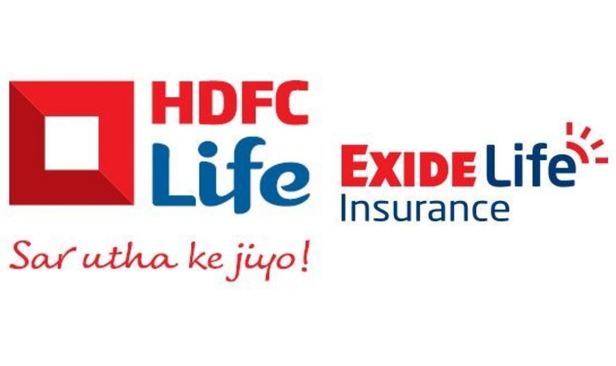 HDFC Life – Exide Life Insurance: In September 2021, Private life insurer HDFC Life Insurance announced that it will acquire Exide Life Insurance from Exide Industries in a deal worth Rs 6,687 crore. Credit: Twitter/@HDFCLIFE & @ExideLife
