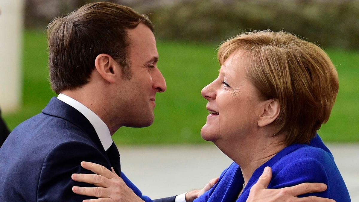 However, the dogma was smashed by the coronavirus pandemic, which saw Merkel making an extraordinary U-turn to incur huge debts to fund Germany's exit from the crisis. More remarkably, she and France's Emmanuel Macron spearheaded the 800-billion-euro ($950bn) EU recovery fund, which sees the European Commission raising money by issuing bonds on behalf of the entire 27-member bloc. Credit: AP Photo