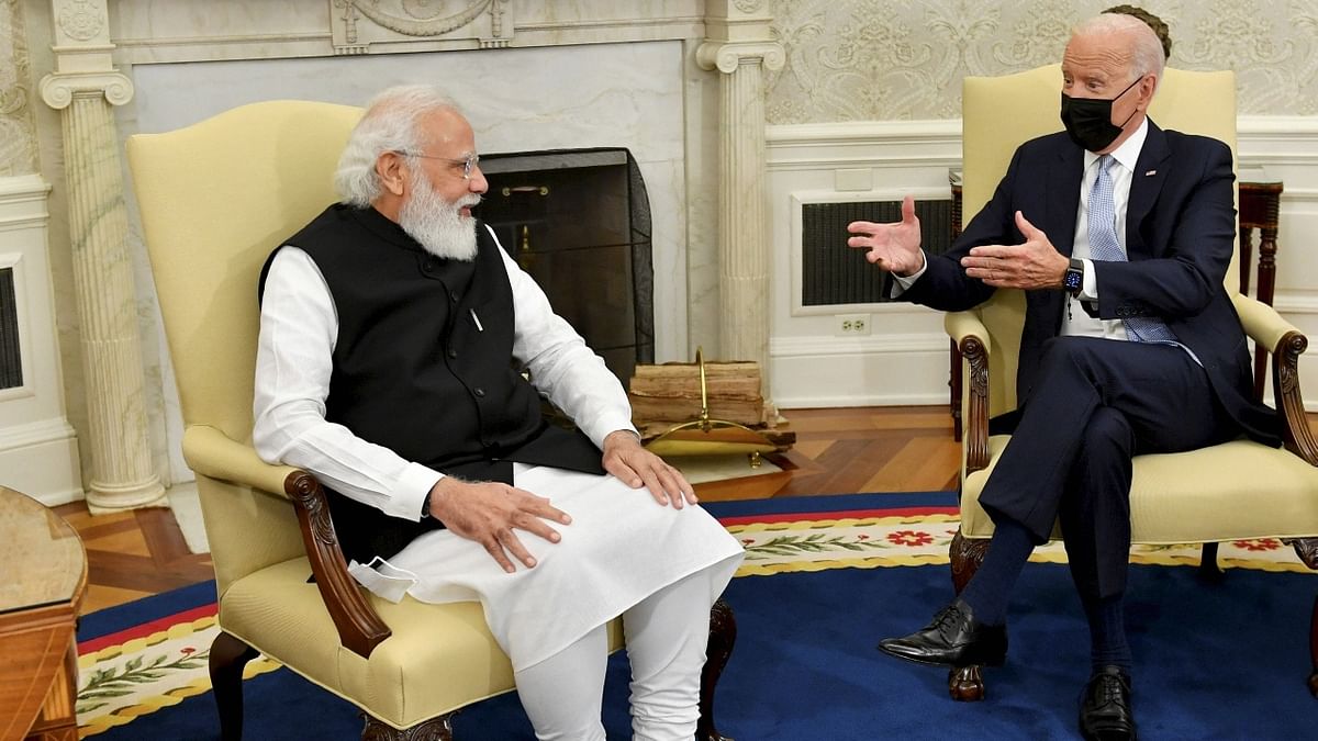 Modi also recalled his interactions with Biden in 2014 and 2016, saying “that time you had shared your vision for ties between India and US. I am glad to see you are working to realise this vision
