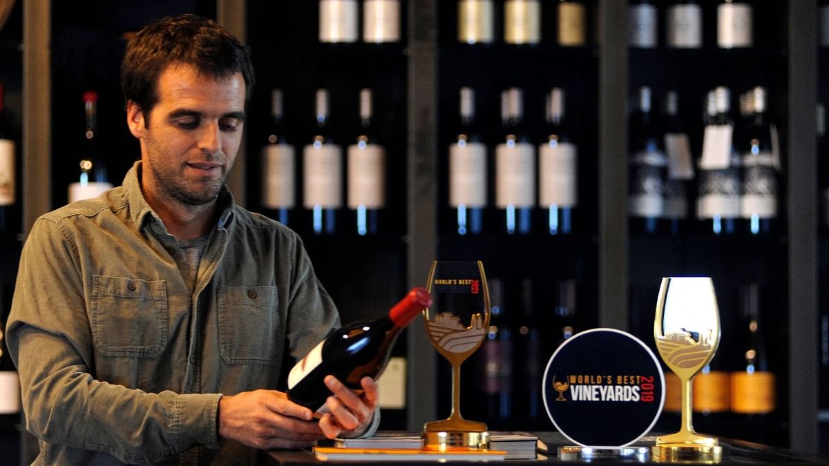 The Argentine winery Zuccardi Valle de Uco was considered as the best in the world for third consecutive year according to the ranking of The World's Best Vineyards, elaborated by almost 600 international experts. Credit: AFP Photo