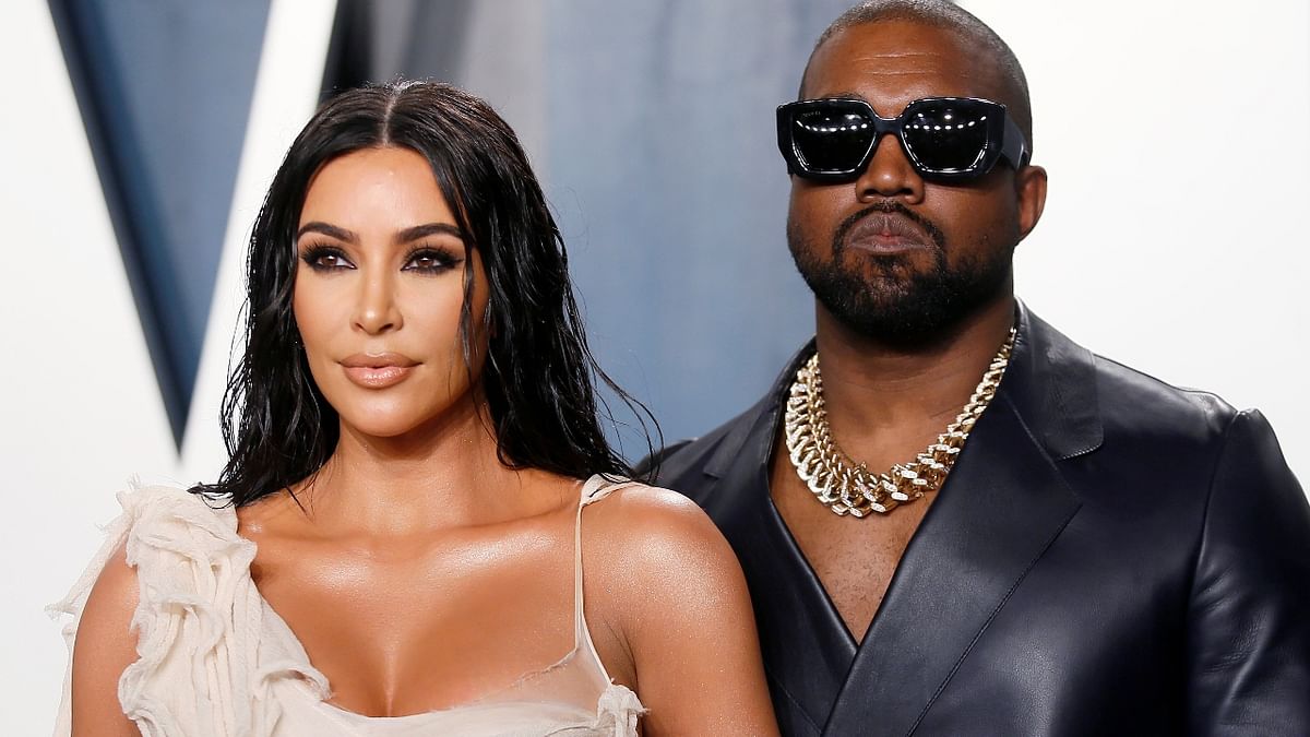 Kim Kardashian - Kanye West: In February 2021, Kim Kardashian and Kanye West filed for divorce after almost seven years of their marriage. Apparently, they agreed to take joint custody of their four children. Credit: Reuters Photo