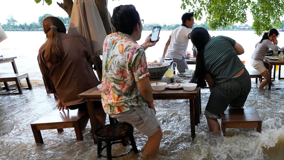Coming straight after a month-long coronavirus shutdown, it could have spelled disaster. Instead — boosted by publicity in the Thai media — it's now so popular that customers need to make reservations. Credit: Reuters Photo