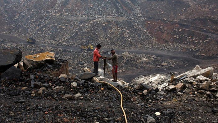 6. India, which is currently facing a shortage of coal, relies on the natural resource for about 70.6 per cent of its electricity needs. Credit: Reuters File Photo