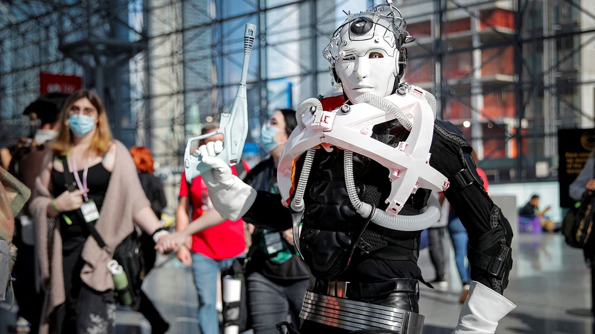  As the events industry tries to gain its footing this year after a disastrous 2020, New York Comic-Con opened at the Javits Convention Center in Manhattan. Credit: Reuters Photo