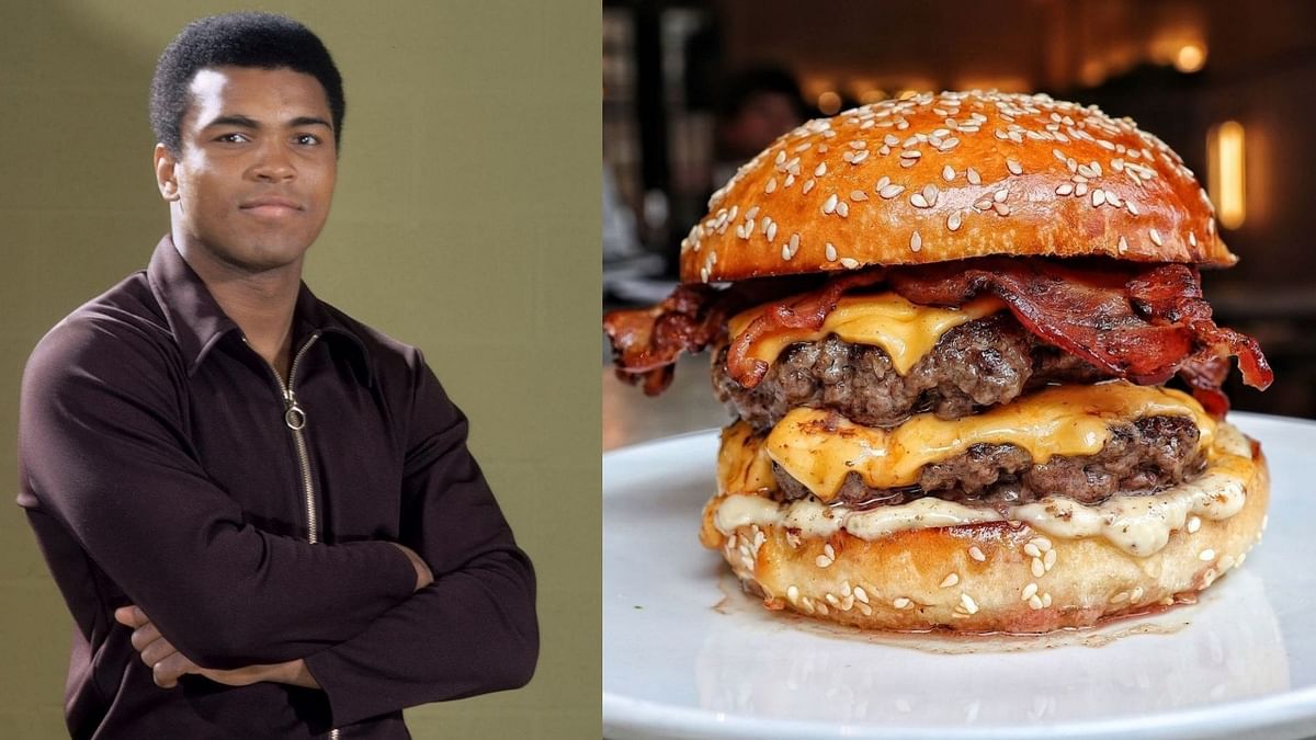 Legendary boxer Muhammad Ali was once, in a racist gesture, refused a hamburger. Credit: Instagram/muhammadali/best.burgers.insta