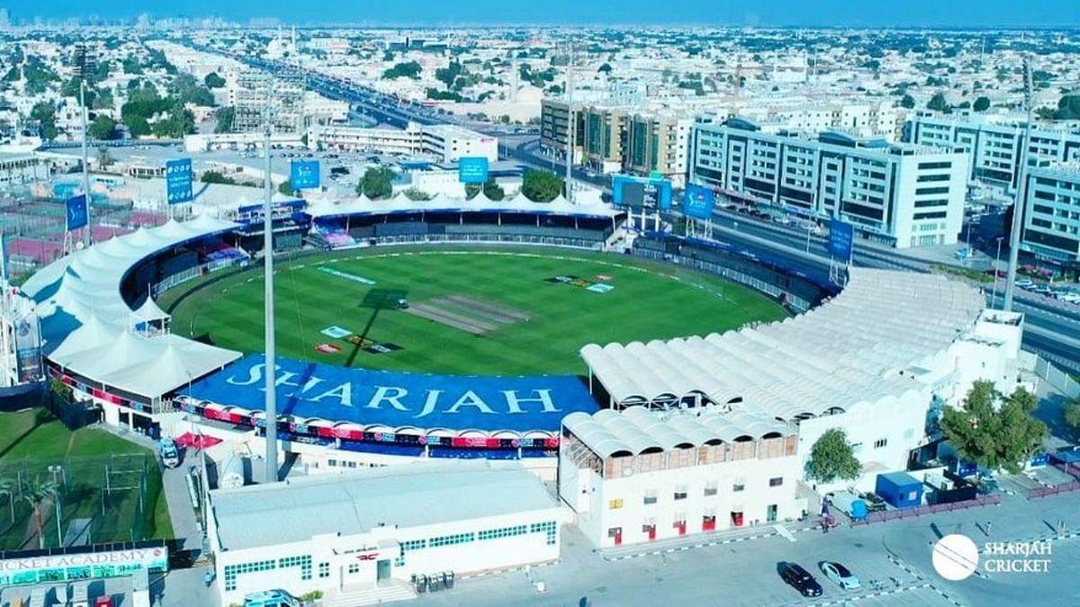 Sharjah Cricket Stadium: The historic Sharjah ground is the Mecca of cricket in the Middle East and has a seating capacity of over 16000 people. Credit: Instagram/sharjahcricketstadium