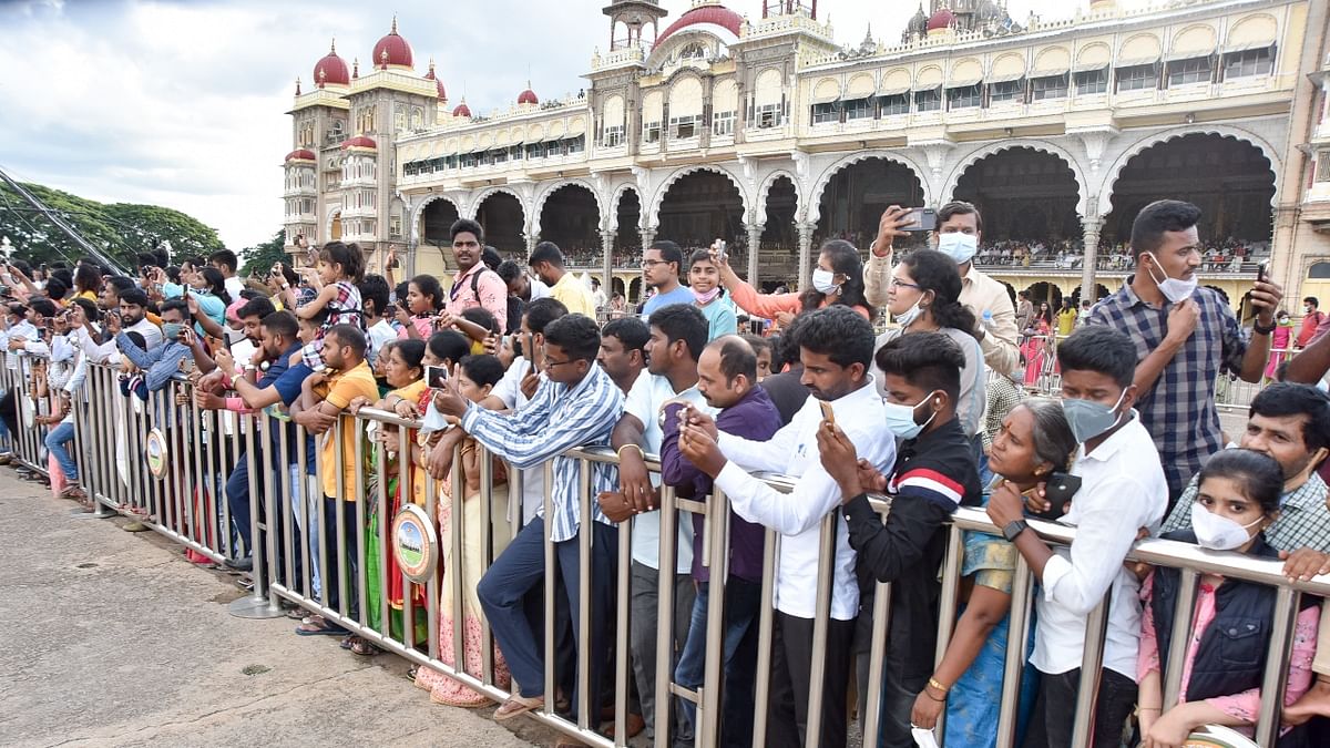 Held under the shadow of Covid-19, there were many restrictions due to which the usual gathering of large number of people was missing as the administration had restricted visitors and issued limited passes. Credit: BR Savitha