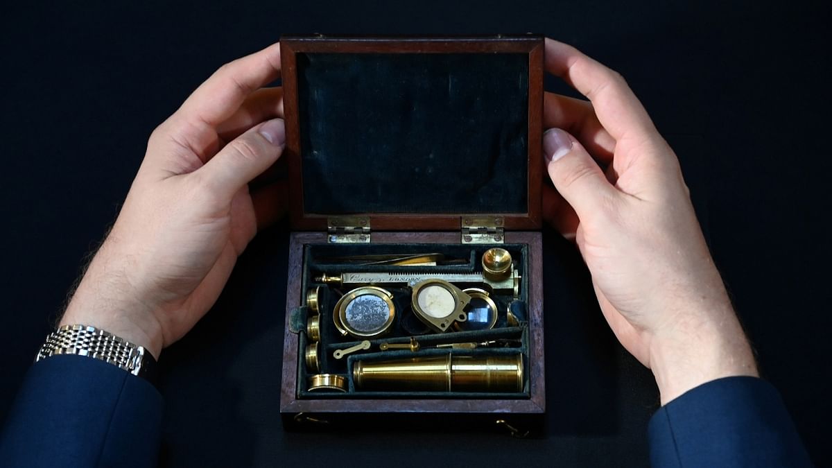 PICS: Charles Darwin's 200-year-old microscope up for auction