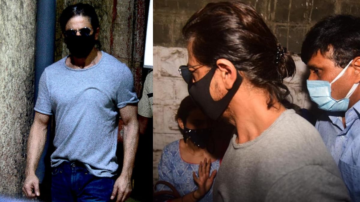 Shah Rukh Khan meets Aryan Khan in Arthur Road Jail ahead of HC bail plea