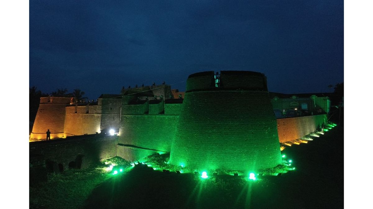 St. Angelo Fort at Kannur in Kerala. Credit: MHA