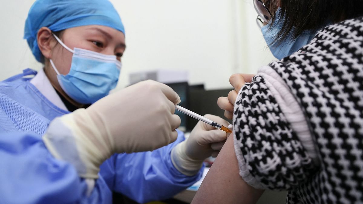 China | China, which forms 18.3 per cent of the world's population has administered 32.7 per cent of the world's total vaccine doses | Credit: AFP File Photo