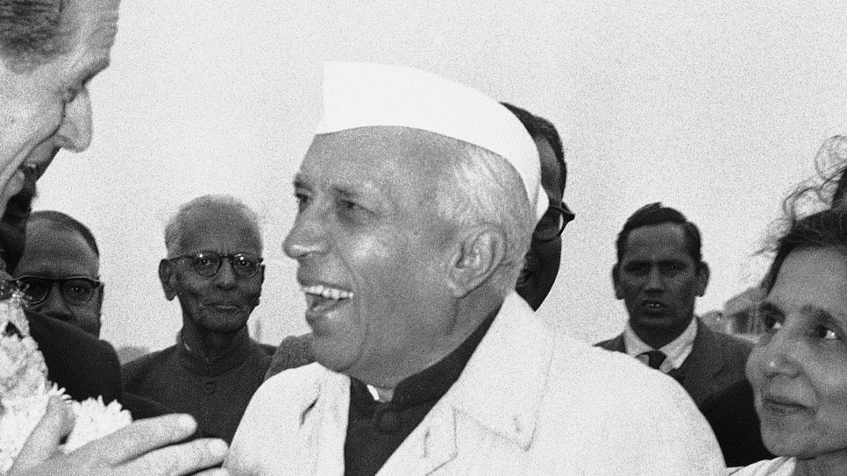 In July 1955, Jawaharlal Nehru met Pope Pius XII. Credit: AP File Photo
