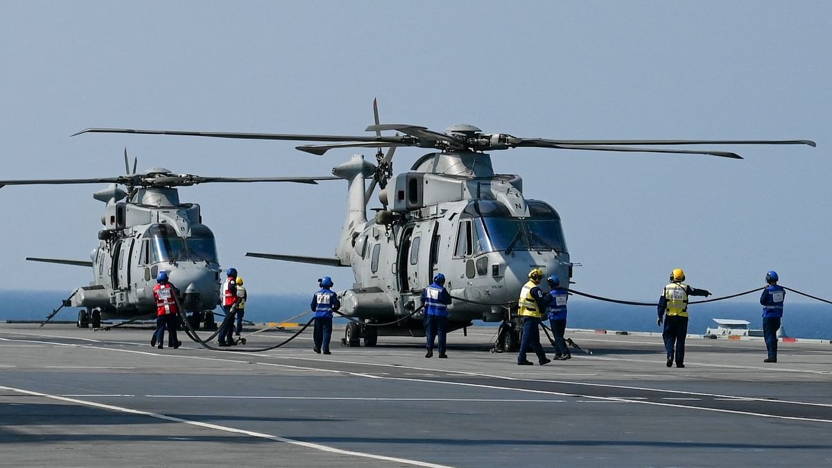 It said the exercise is another step in deepening bilateral defence and security ties and boosting strategic cooperation in the Indo-Pacific region. Credit: AFP Photo