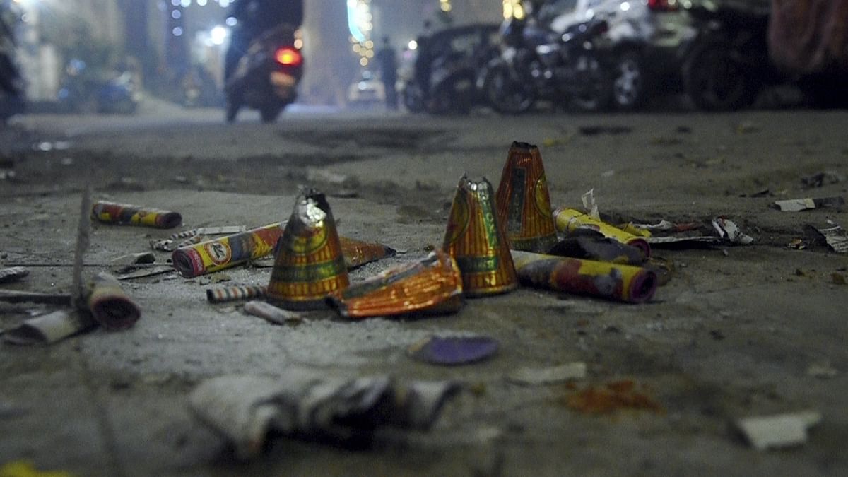 Every year, either government authorities or India's Supreme Court impose a ban on firecrackers. But the bans rarely appear to be enforced. Credit: PTI