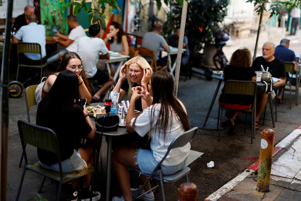 Israel’s Mediterranean coast city, Tel Aviv, ranks fourth with eight vegan restaurants per 100,000 inhabitants. Credit: Reuters File Photo
