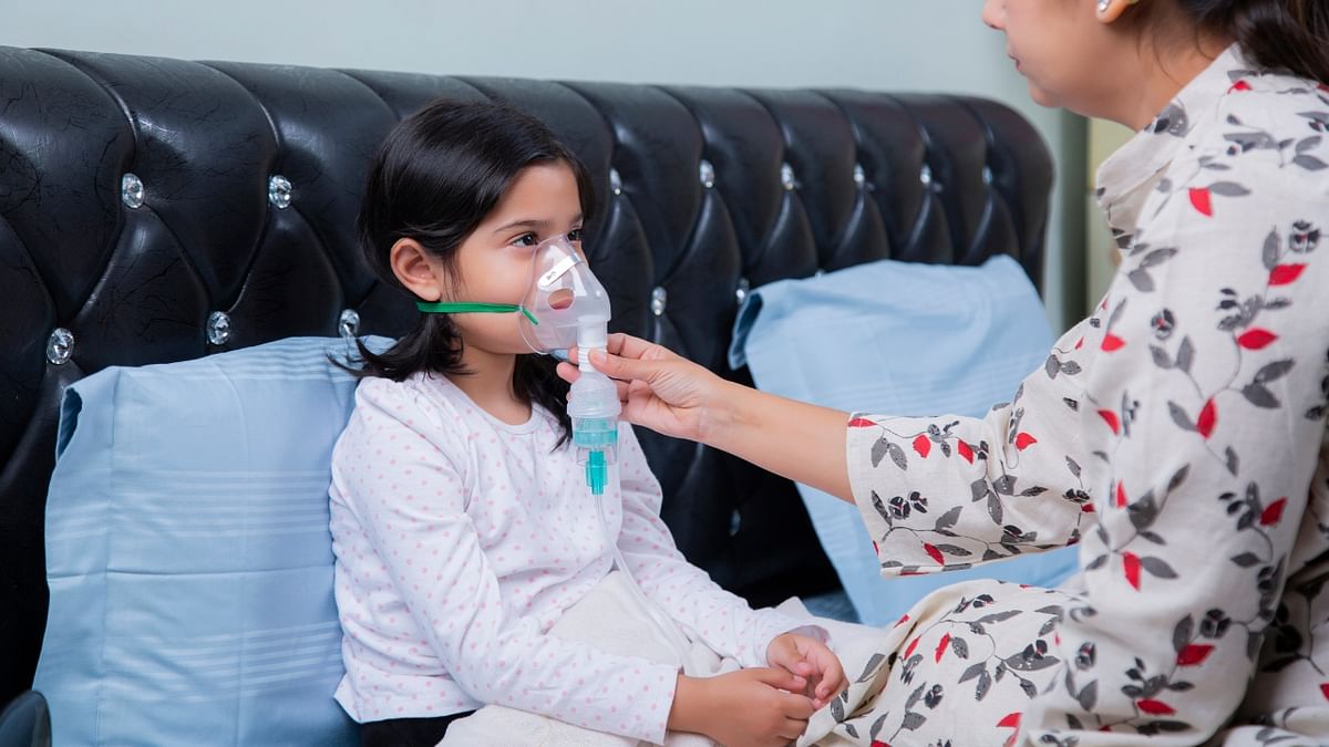 Kids are prone to develop lower respiratory tract infections as their organs are still in developing stage. The harmful emissions hit them strongly compared to adults. Credit: Getty Images