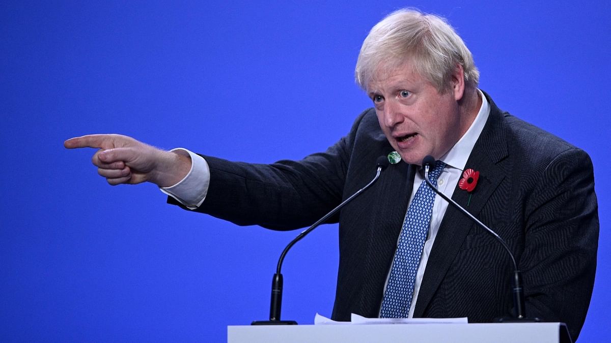 United Kingdom Prime Minister Boris Johnson stood tenth on the 'Global Leader Approval' rating list with 40% approval ratings. Credit: AFP Photo