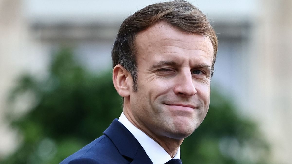 President of France Emmanuel Macron stood twelfth in the list with 36 per cent approval ratings. Credit: Reuters Photo