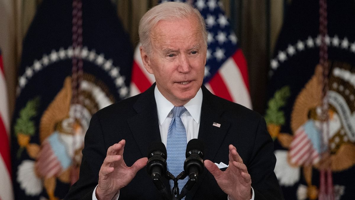 Sixth in the list was 46th US President Joe Biden who secured 44 per cent ratings. Credit: AFP Photo