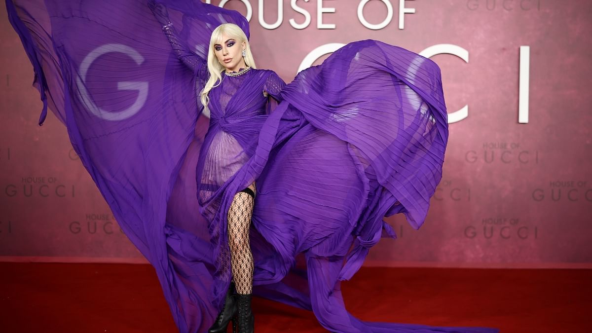 American singer-songwriter Lady Gaga secured eighth spot. Credit: Reuters Photo