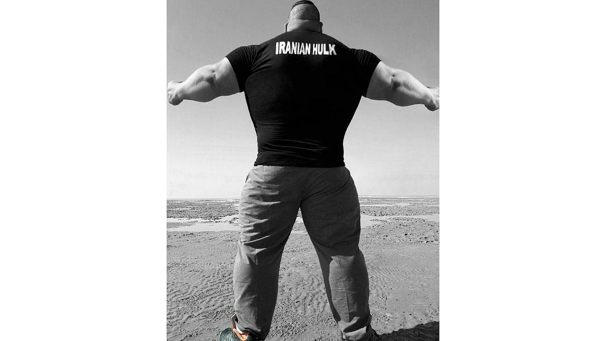 All eyes are on Iranian Hulk Sajad Gharibi who is all set to take a deadly fight with the 'Scariest Man On The Planet' Martyn Ford in an epic clash in London in April 2022. Both the personalities are leaving no stones unturned and are rigorously practicing for the match. Credit: Instagram/sajadgharibiofficial