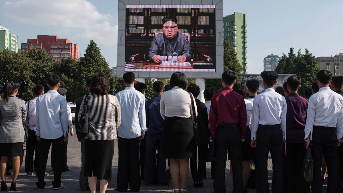 At the demise of his father Kim Jong-il, he made sure that the country grieved massively. The people who skipped the mourning event were reportedly sent to labour camps for 6 months. Credit: AFP Photo