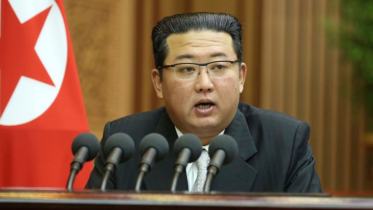 Highly influenced by his grandfather, Kim went under the knife to resemble his grandfather Kim Il Sung at the age of 27. Credit: AP Photo
