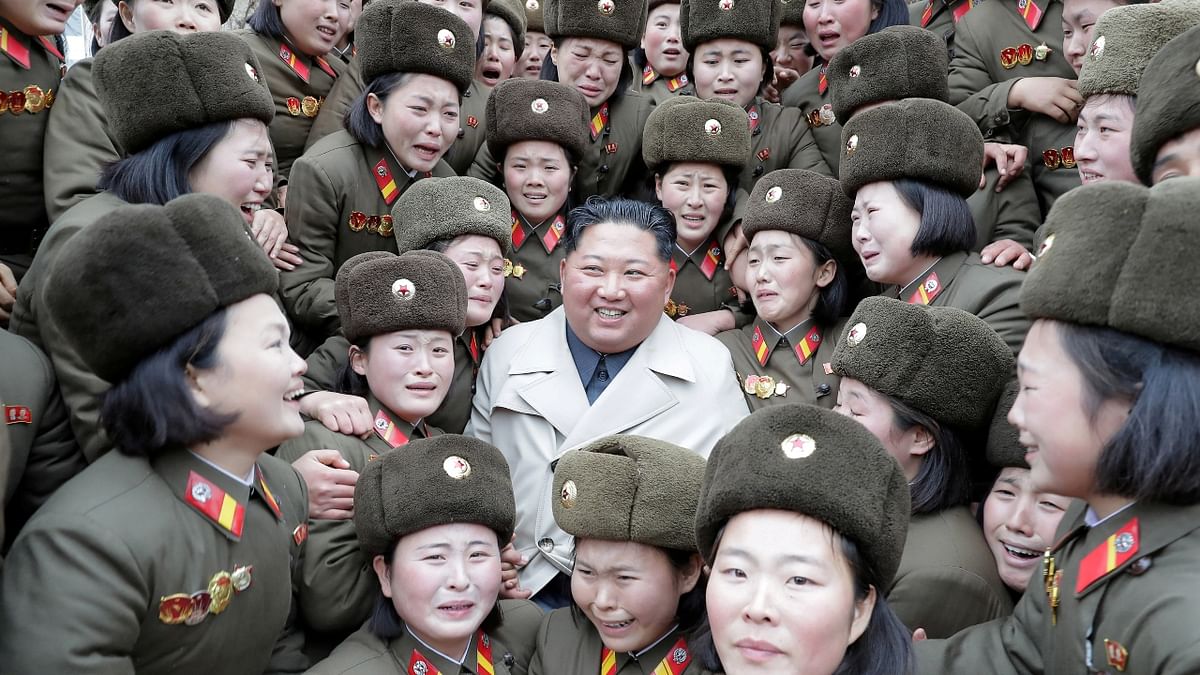 Kim Jong-un has a harem with girls as young as 13 years old. Reportedly, girls undergo a virginity test before being qualified. In 2016, Kim Jong-un shed over $3 million on lingerie and costumes just for his harem. Credit: Reuters Photo