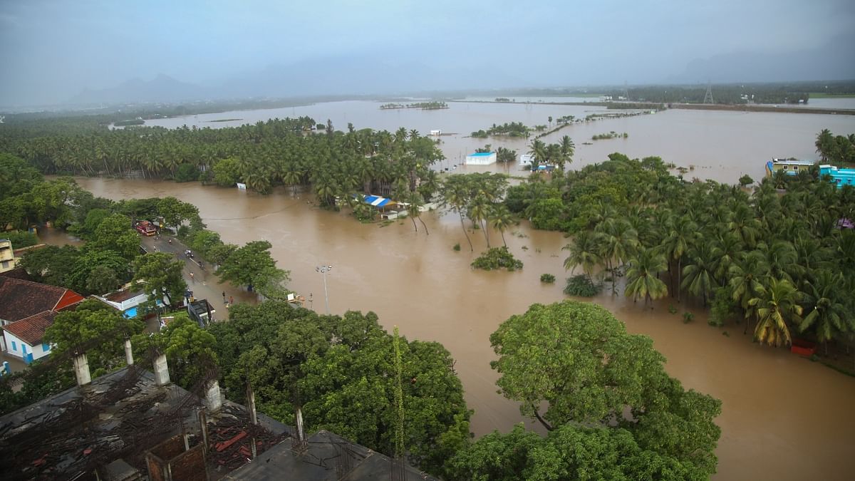 Daily life disrupted as heavy rains flood Kanyakumari