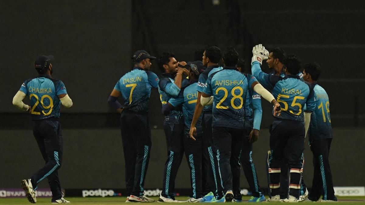 6 | Sri Lanka may have been knocked out in the Super 12 stage but their youthful team are already being talked of as potential champions at the 2022 World Cup in Australia | Credit: AFP File Photo
