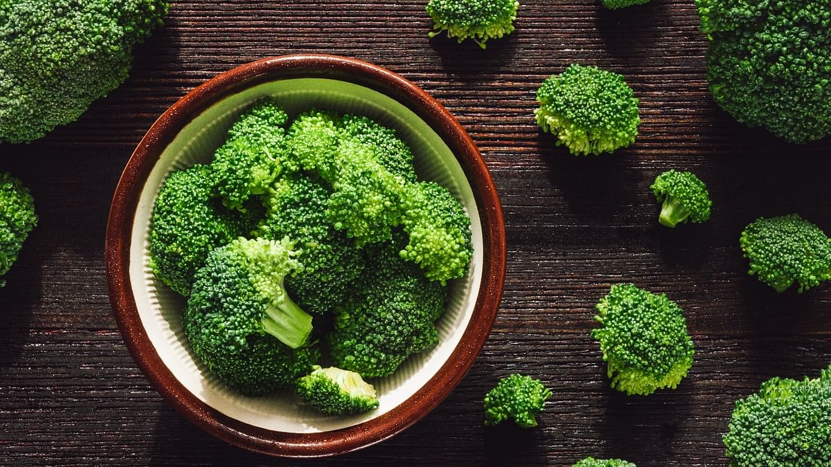 Broccoli contains twice the amount of vitamin C than that of an orange. Credit: Getty Images